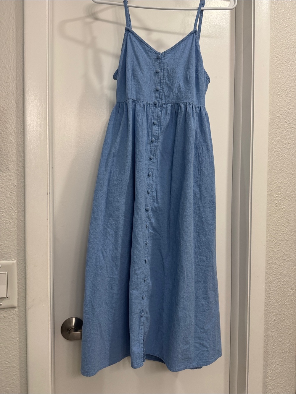 Universal thread  Blue Cotton Maxi Dress Size Small